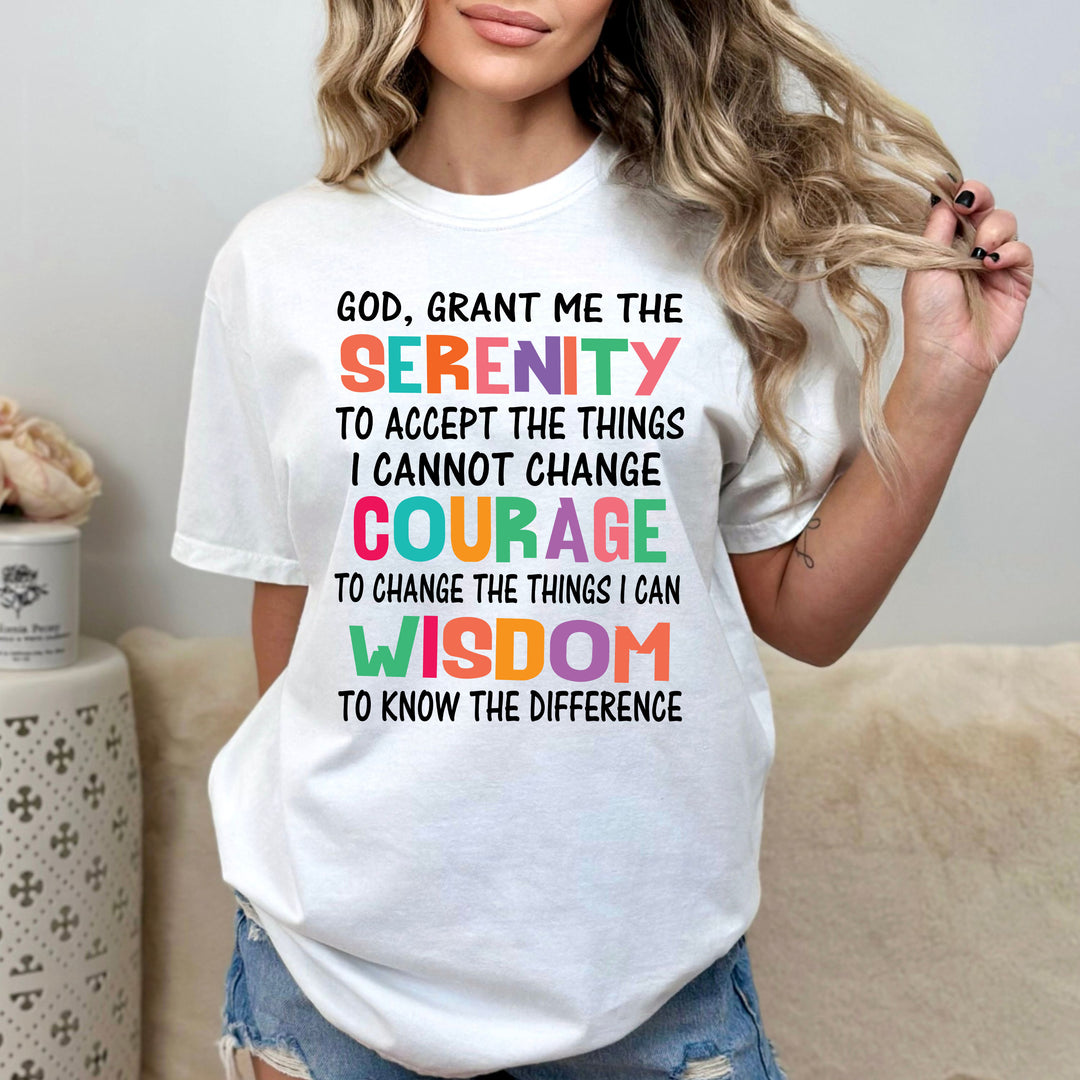 "God, Grant Me The Serenity"