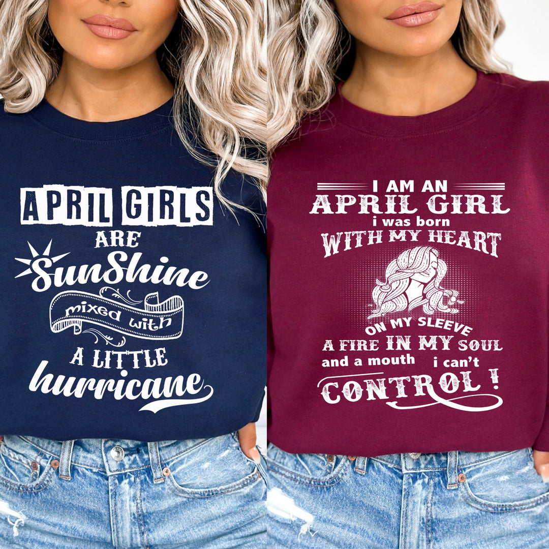 "April Combo (Fire In My Soul And Sunshine )"  - Sweatshirt & Hoodie