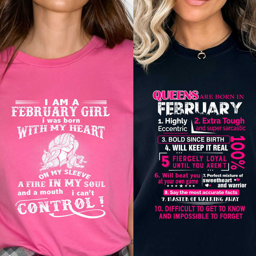 "February Combo Offer, Pack Of Two Best Selling Designs Queen and Soul"