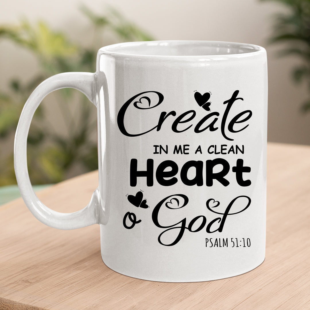 Create Me In A Heart - MUG