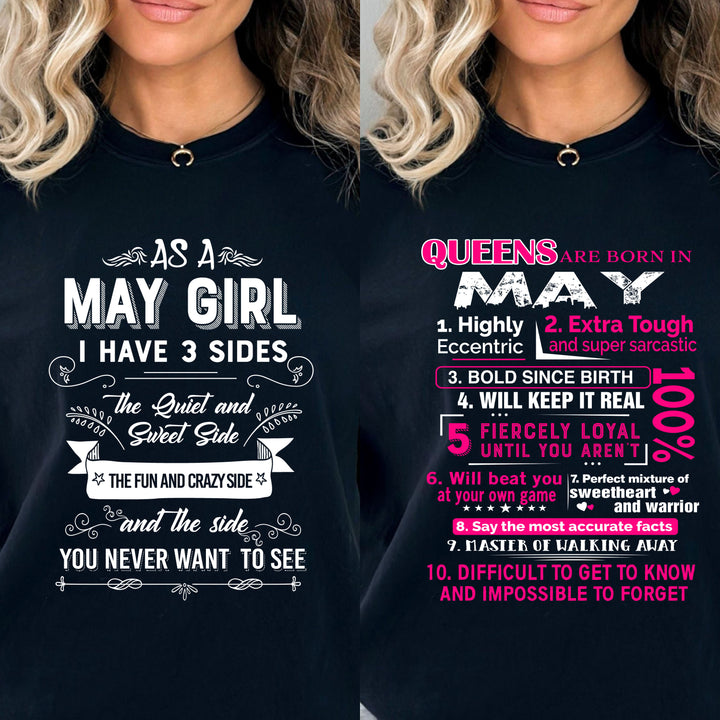 "May Combo Offer, Pack Of Two Best Selling Designs Queen and 3 Sides "