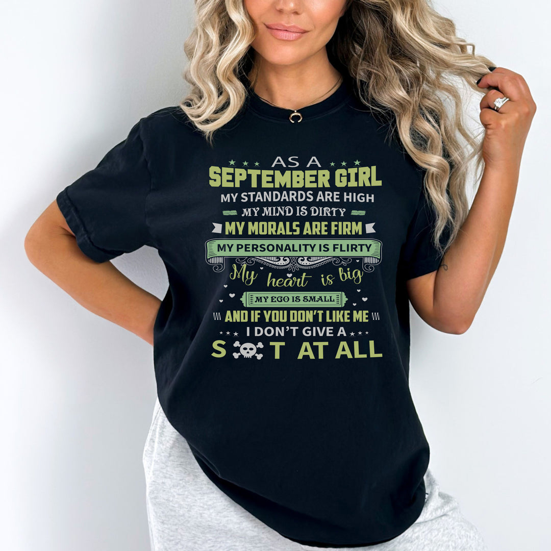 As A September Girl My Standards Are High, GET BIRTHDAY BASH