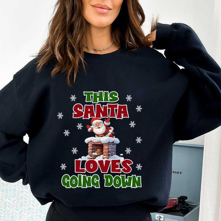 Santa Loves Going Down  - Sweatshirt & Hoodie