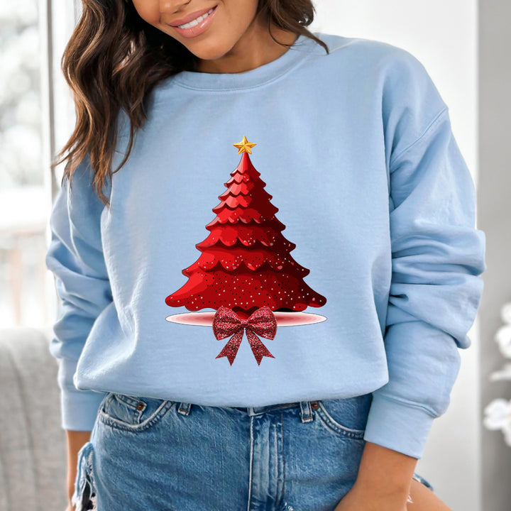 Christmas Tree With Bow - Sweatshirt & Hoodie