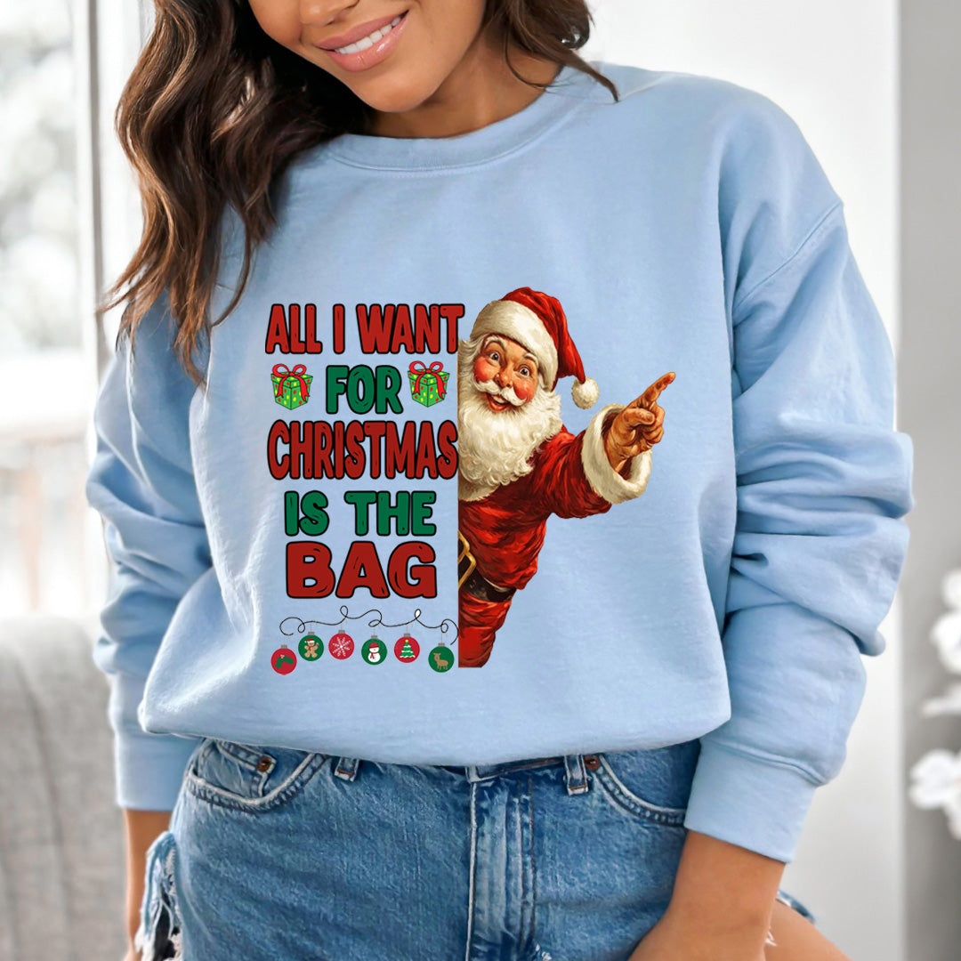 All I Want For Christmas Is The Bag - Sweatshirt & Hoodie
