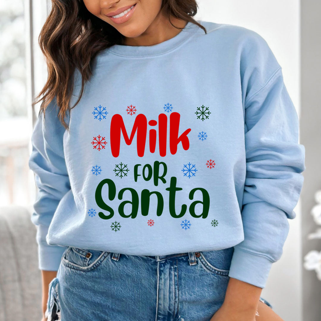Milk For Santa - Sweatshirt & Hoodie