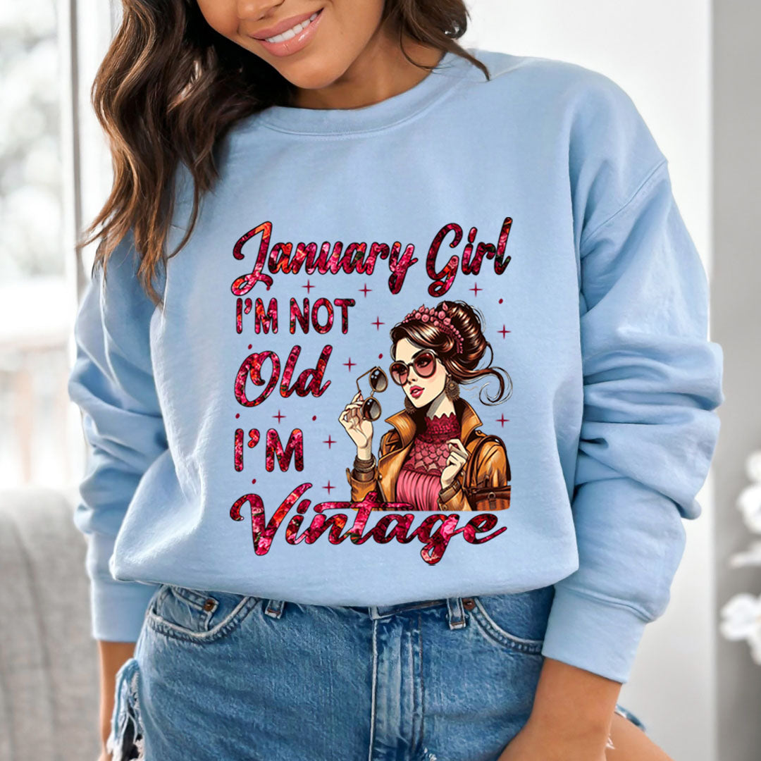 January Girl Vintage  - Sweatshirt &amp; Hoodie
