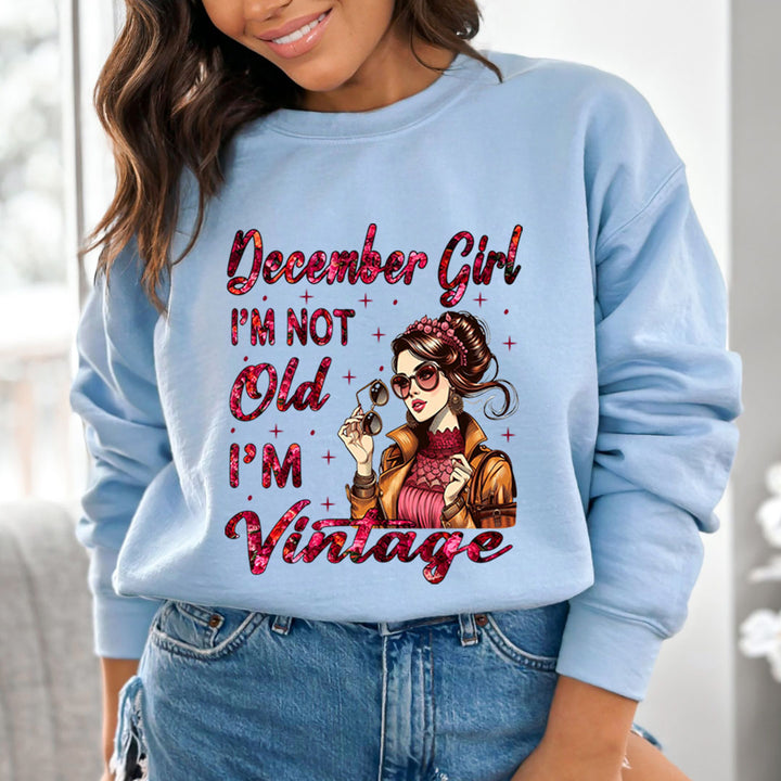 December Girl Vintage  - Sweatshirt &amp; Hoodie