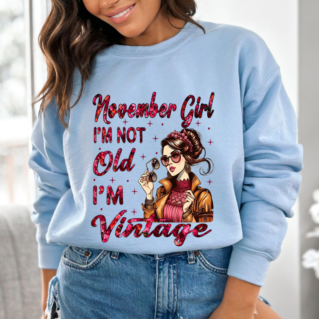 November Girl Vintage  - Sweatshirt & Hoodie