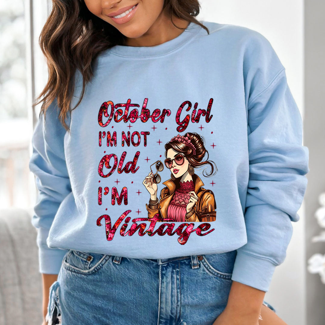 October Girl Vintage  - Sweatshirt & Hoodie