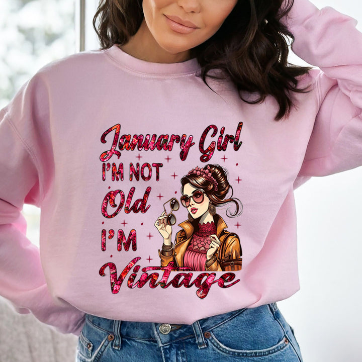 January Girl Vintage  - Sweatshirt &amp; Hoodie
