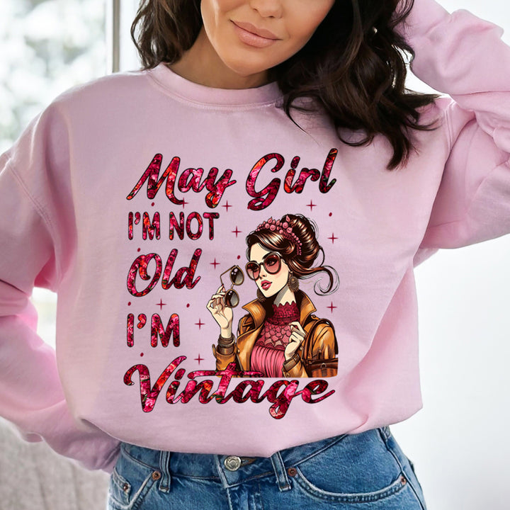 May Girl Vintage  - Sweatshirt & Hoodie