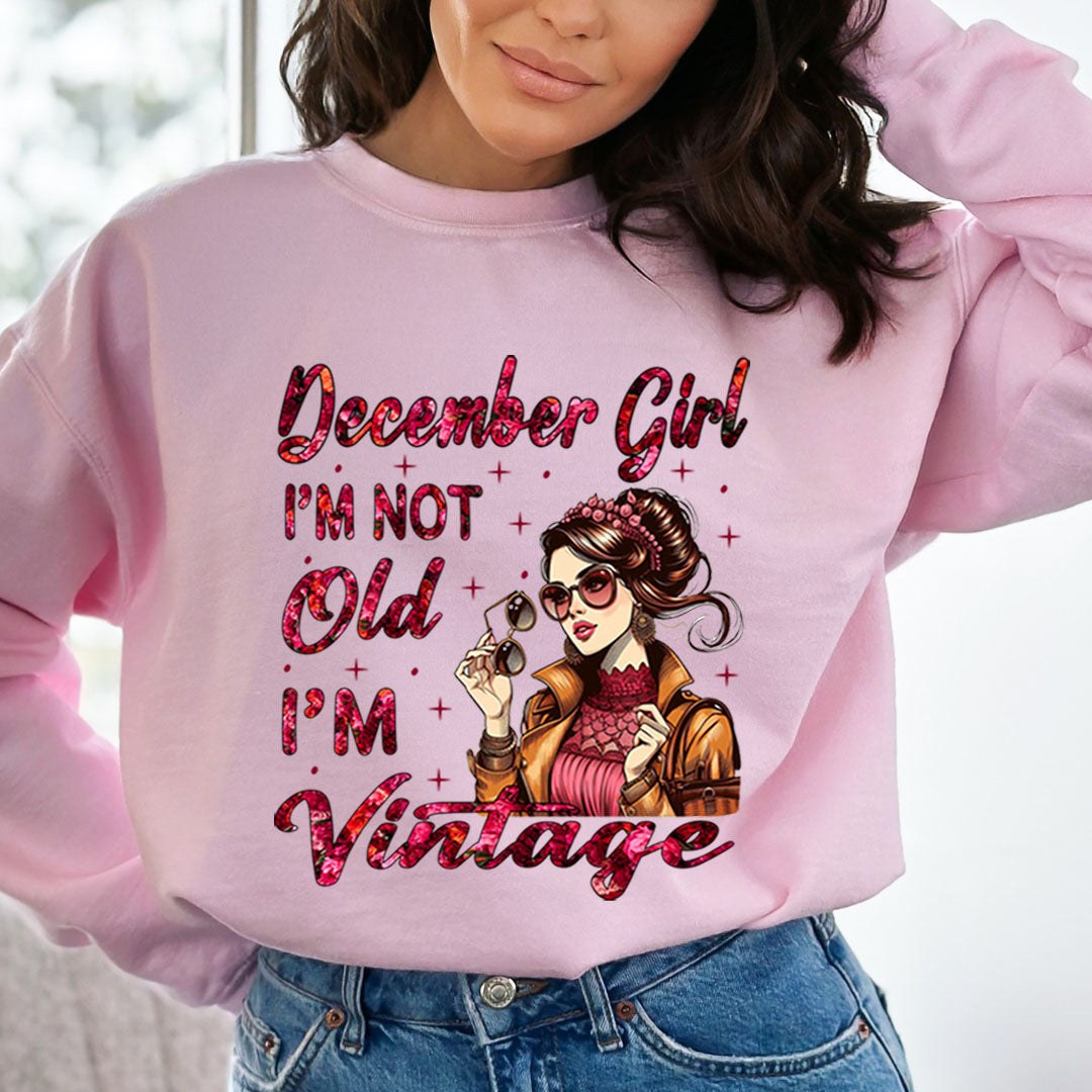 December Girl Vintage  - Sweatshirt &amp; Hoodie