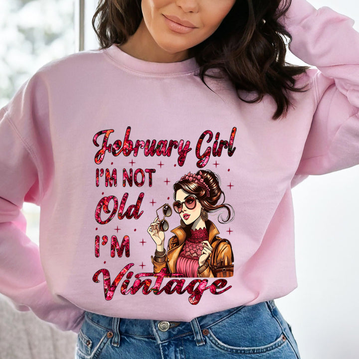 February Girl Vintage  - Sweatshirt & Hoodie