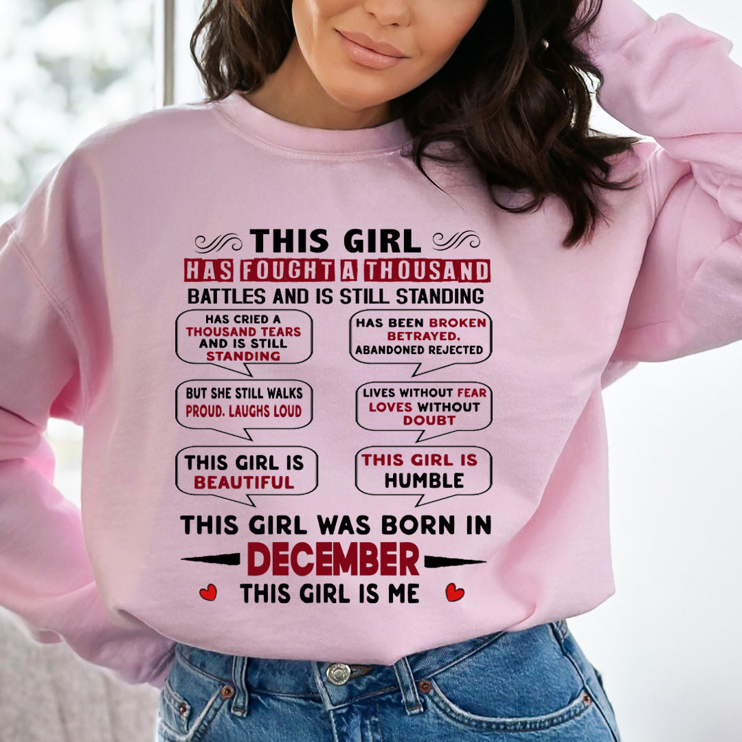 This Girl Was Born In December - Sweatshirt & Hoodie