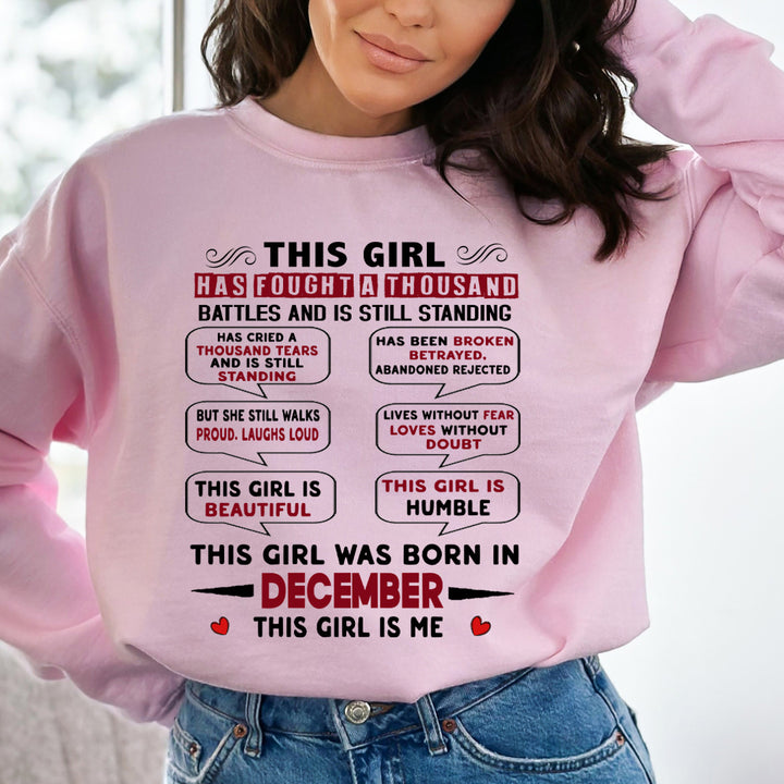 This Girl Was Born In December - Sweatshirt & Hoodie