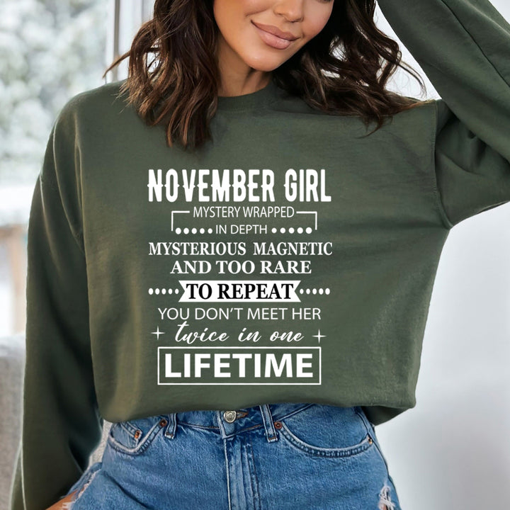 November Girl Too Rare To Repeat in Lifetime - Sweatshirt & Hoodie