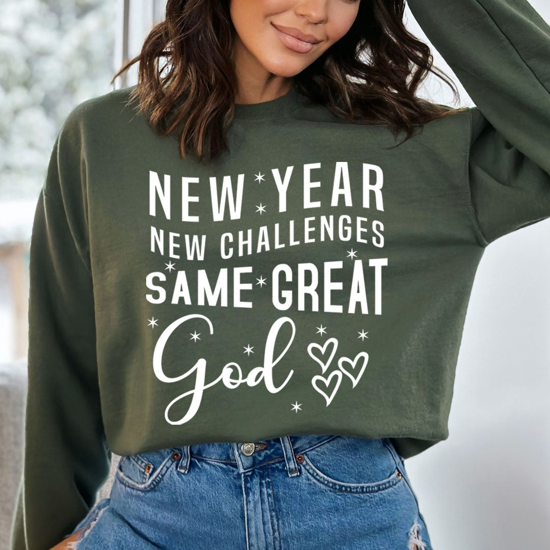 New Year New Challenges - Sweatshirt & Hoodie