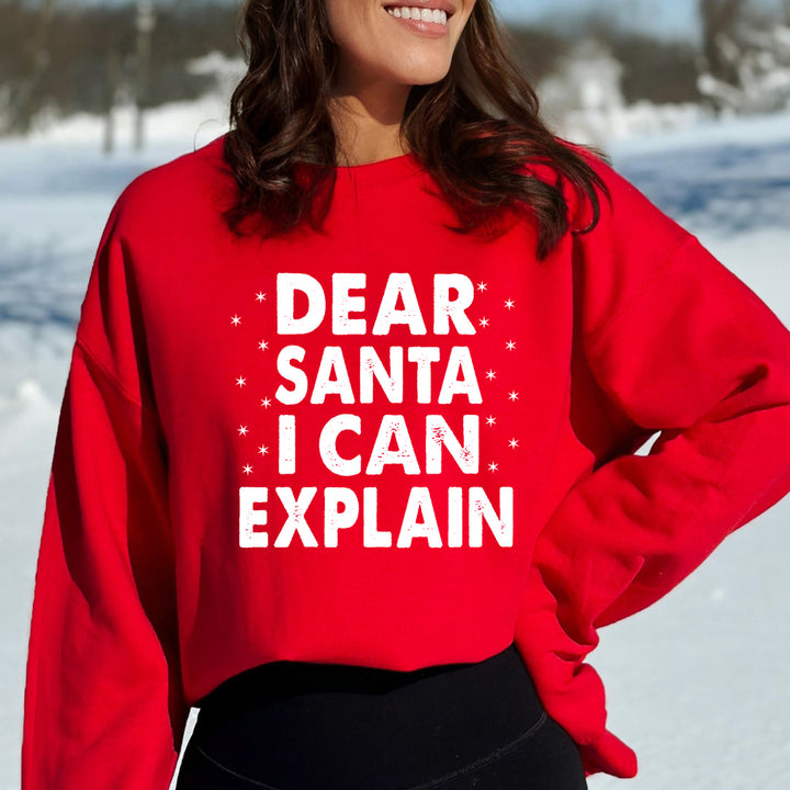 Dear Santa I Can Explain - Sweatshirt & Hoodie