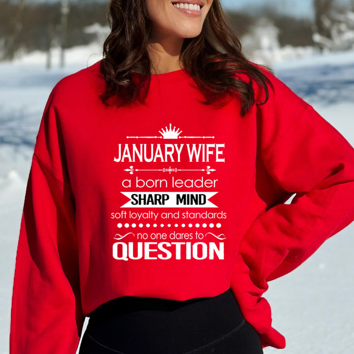 January Wife Sharp Mind - Sweatshirt & Hoodie