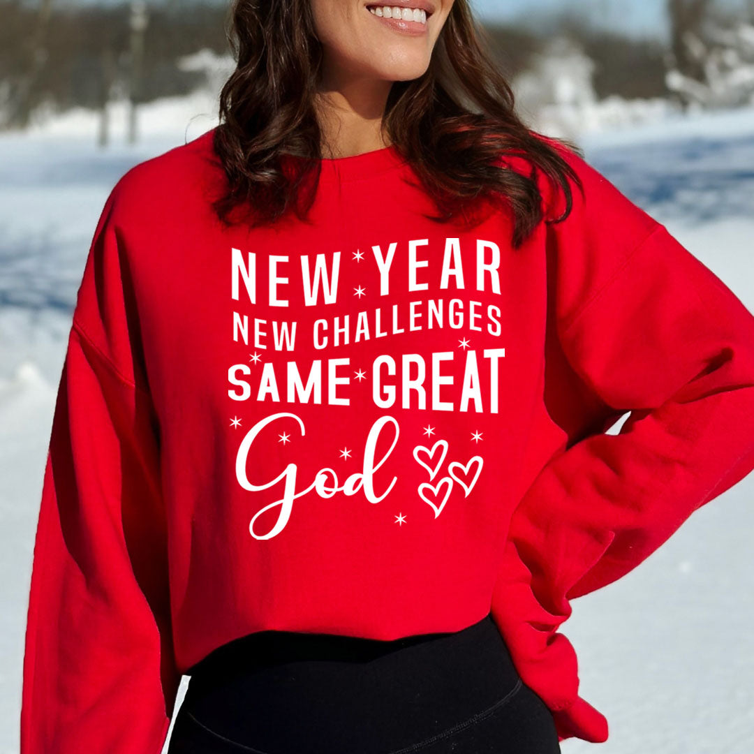New Year New Challenges - Sweatshirt & Hoodie