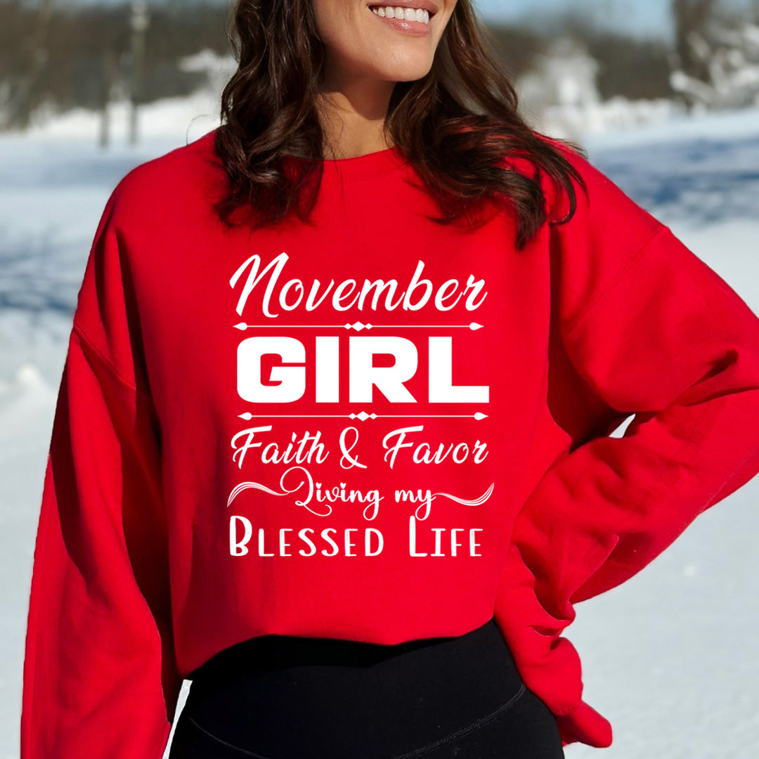 November Girl Faith & Favor - Sweatshirt & Hoodie