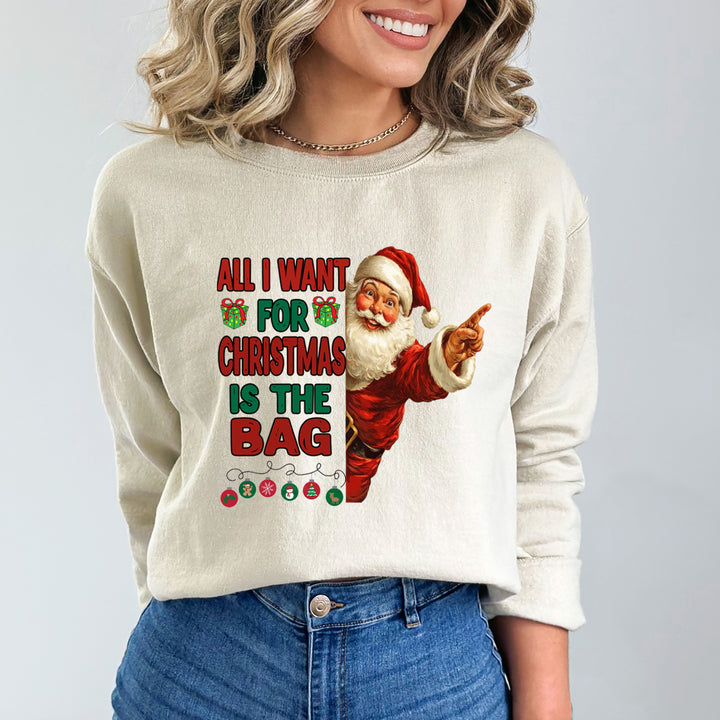 All I Want For Christmas Is The Bag - Sweatshirt & Hoodie