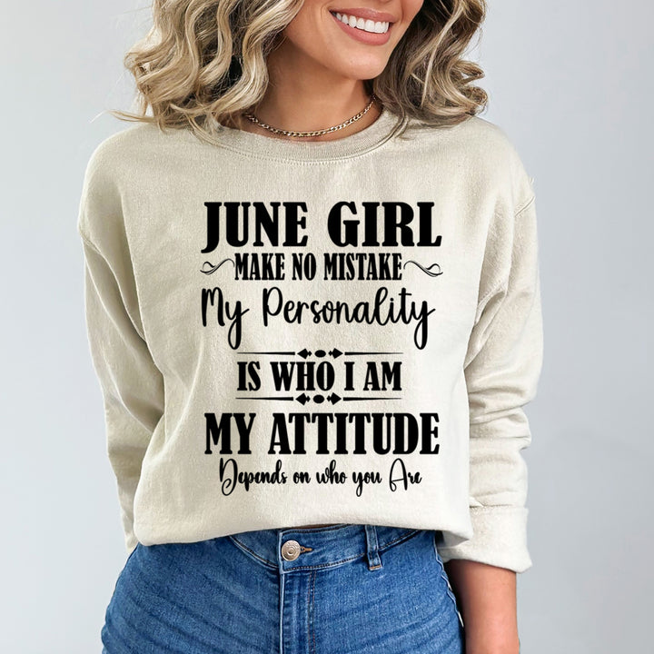 June Girl Make No Mistake - Cozy &amp; Soft.