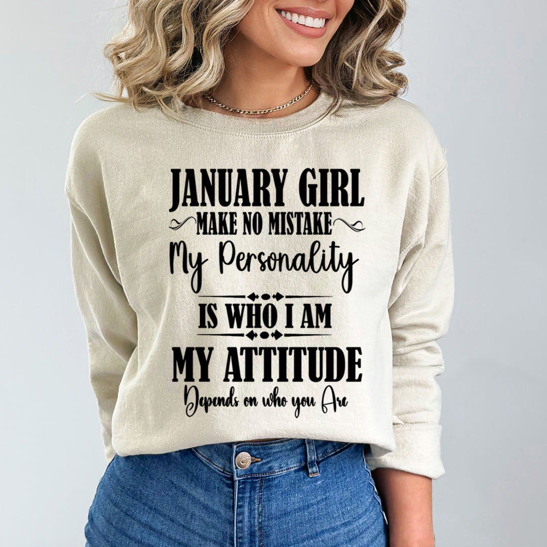 January Girl Make No Mistake - Cozy &amp; Soft.