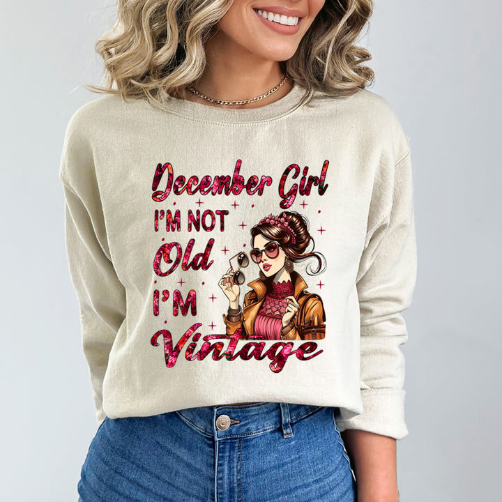 December Girl Vintage  - Sweatshirt &amp; Hoodie