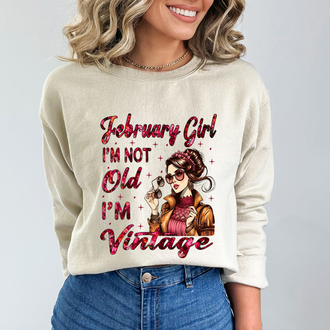 February Girl Vintage  - Sweatshirt & Hoodie