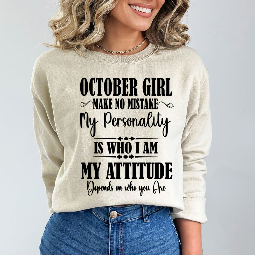 October Girl Make No Mistake - Cozy & Soft.