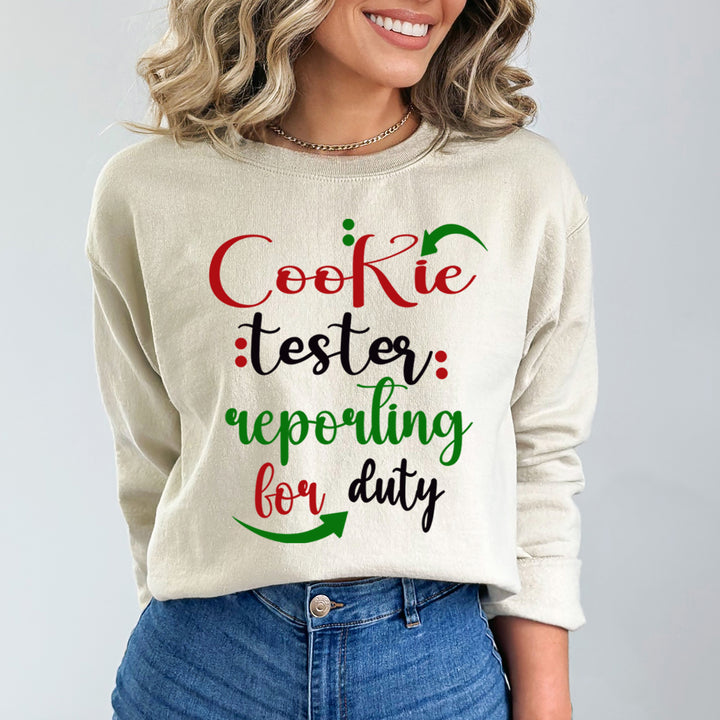 Cookie Tester Reporting For Duty - Sweatshirt & Hoodie