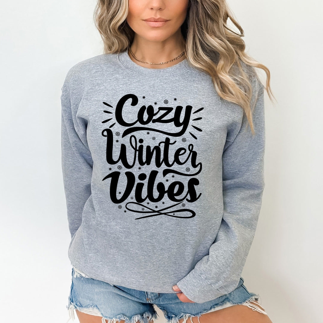 Cozy Winter Vibes - Sweatshirt & Hoodie
