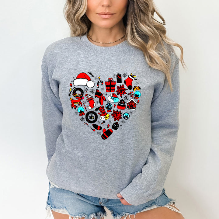 Christmas Heart - Sweatshirt & Hoodie