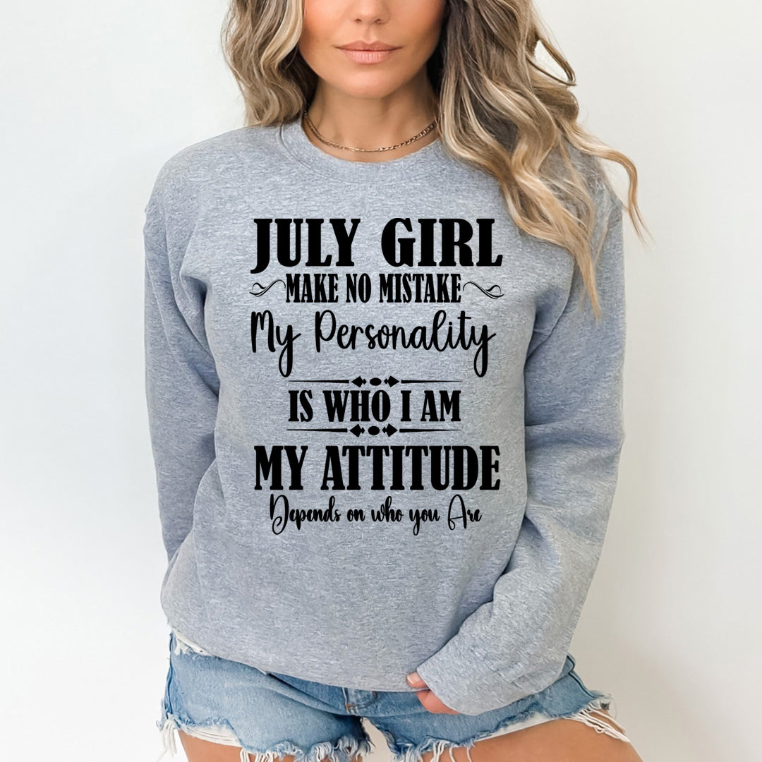 July Girl Make No Mistake - Cozy & Soft.