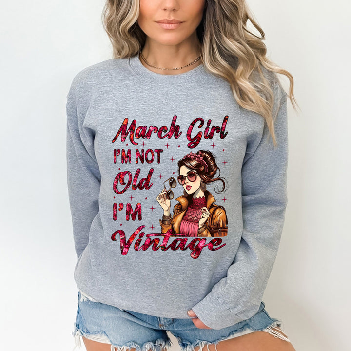 March Girl Vintage  - Sweatshirt & Hoodie