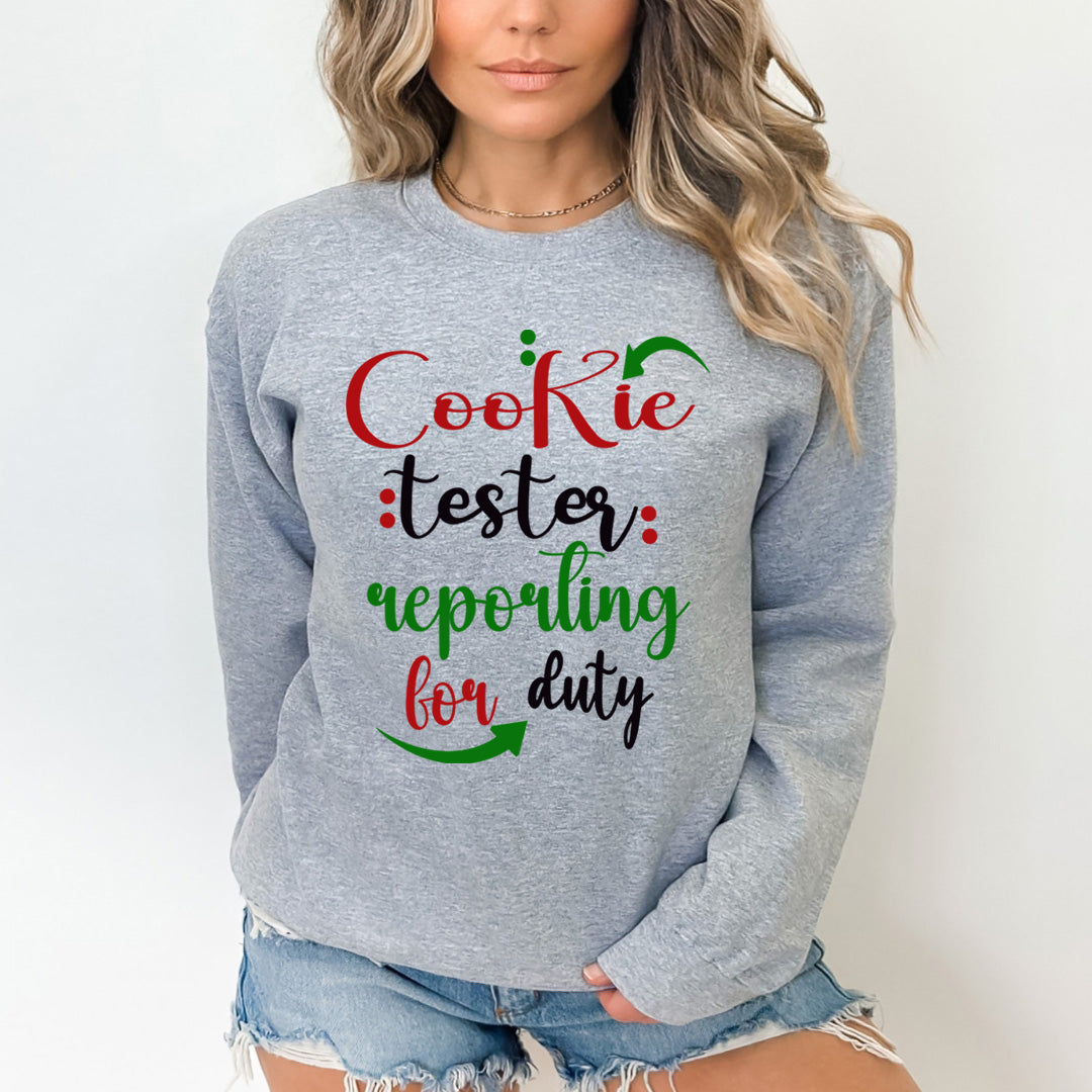 Cookie Tester Reporting For Duty - Sweatshirt & Hoodie