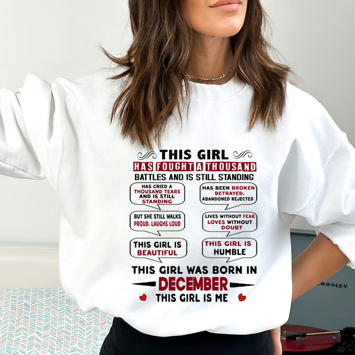 This Girl Was Born In December - Sweatshirt & Hoodie