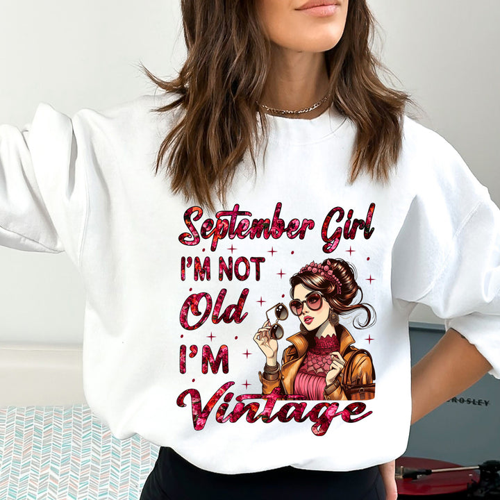 September Girl Vintage  - Sweatshirt &amp; Hoodie