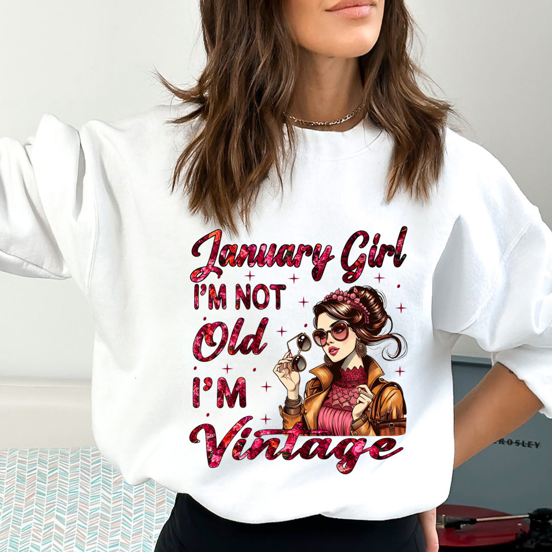 January Girl Vintage  - Sweatshirt &amp; Hoodie