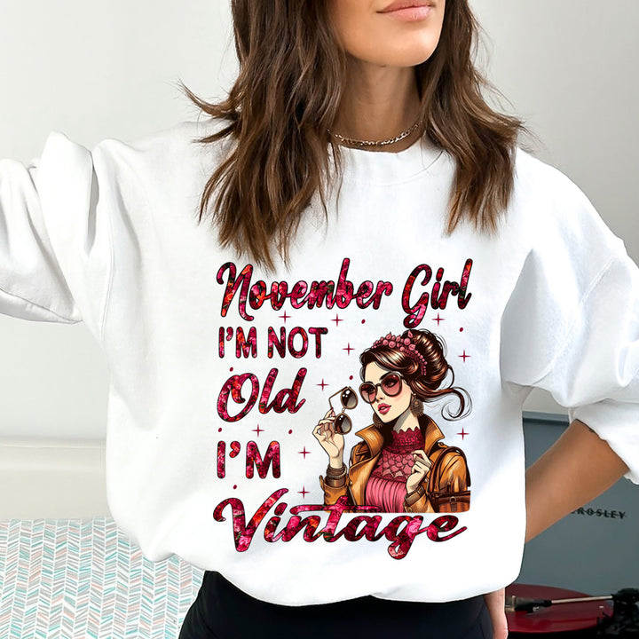 November Girl Vintage  - Sweatshirt & Hoodie