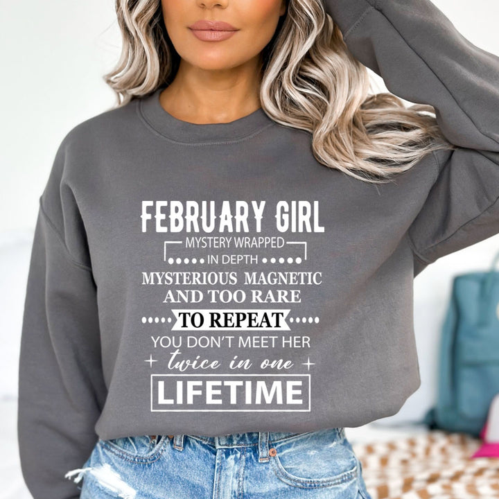 February Girl Too Rare To Repeat in Lifetime - Sweatshirt & Hoodie