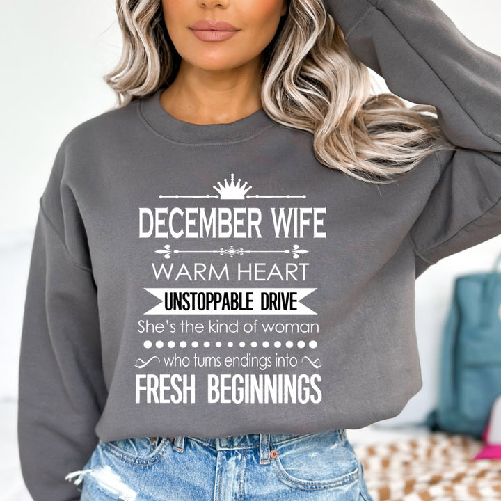 December Wife Unstoppable Drive - Sweatshirt &amp; Hoodie
