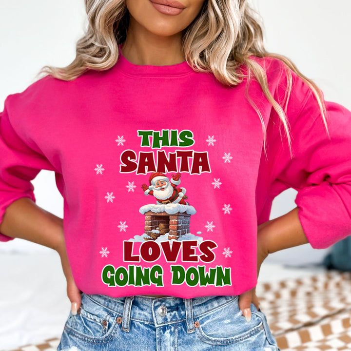 Santa Loves Going Down  - Sweatshirt & Hoodie
