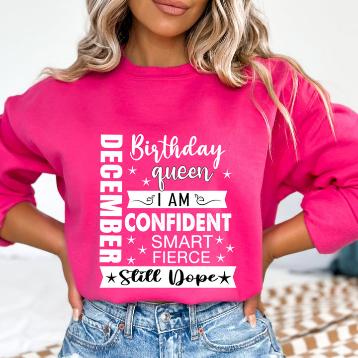 December Birthday Queen - Sweatshirt &amp; Hoodie