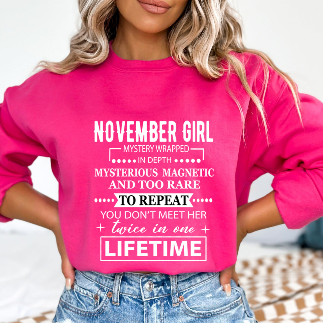 November Girl Too Rare To Repeat in Lifetime - Sweatshirt & Hoodie