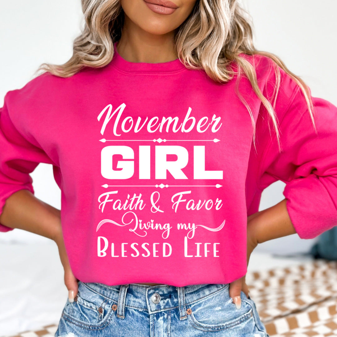 November Girl Faith & Favor - Sweatshirt & Hoodie