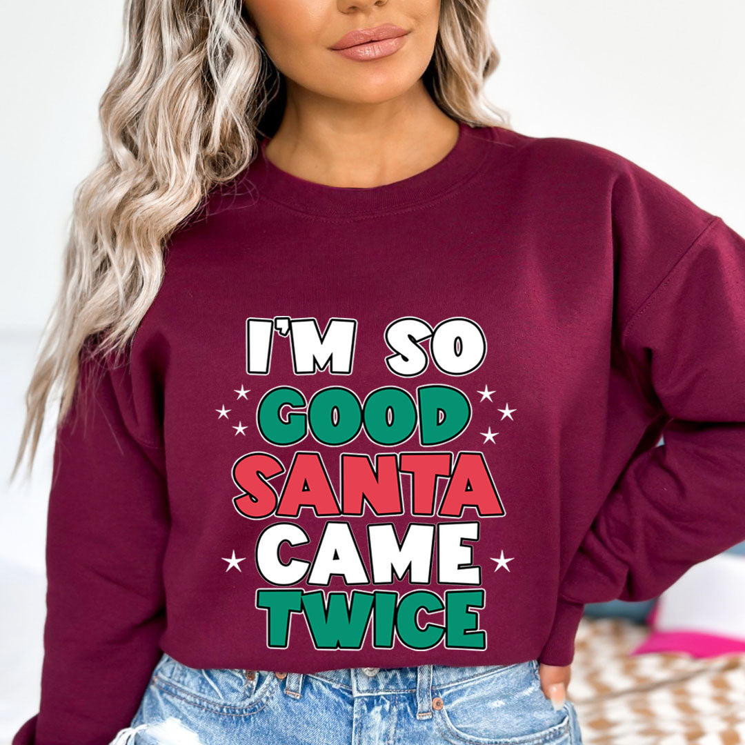 Santa Came Twice - Sweatshirt & Hoodie