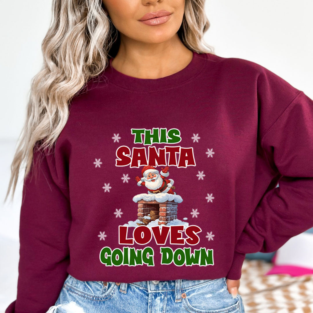 Santa Loves Going Down  - Sweatshirt & Hoodie